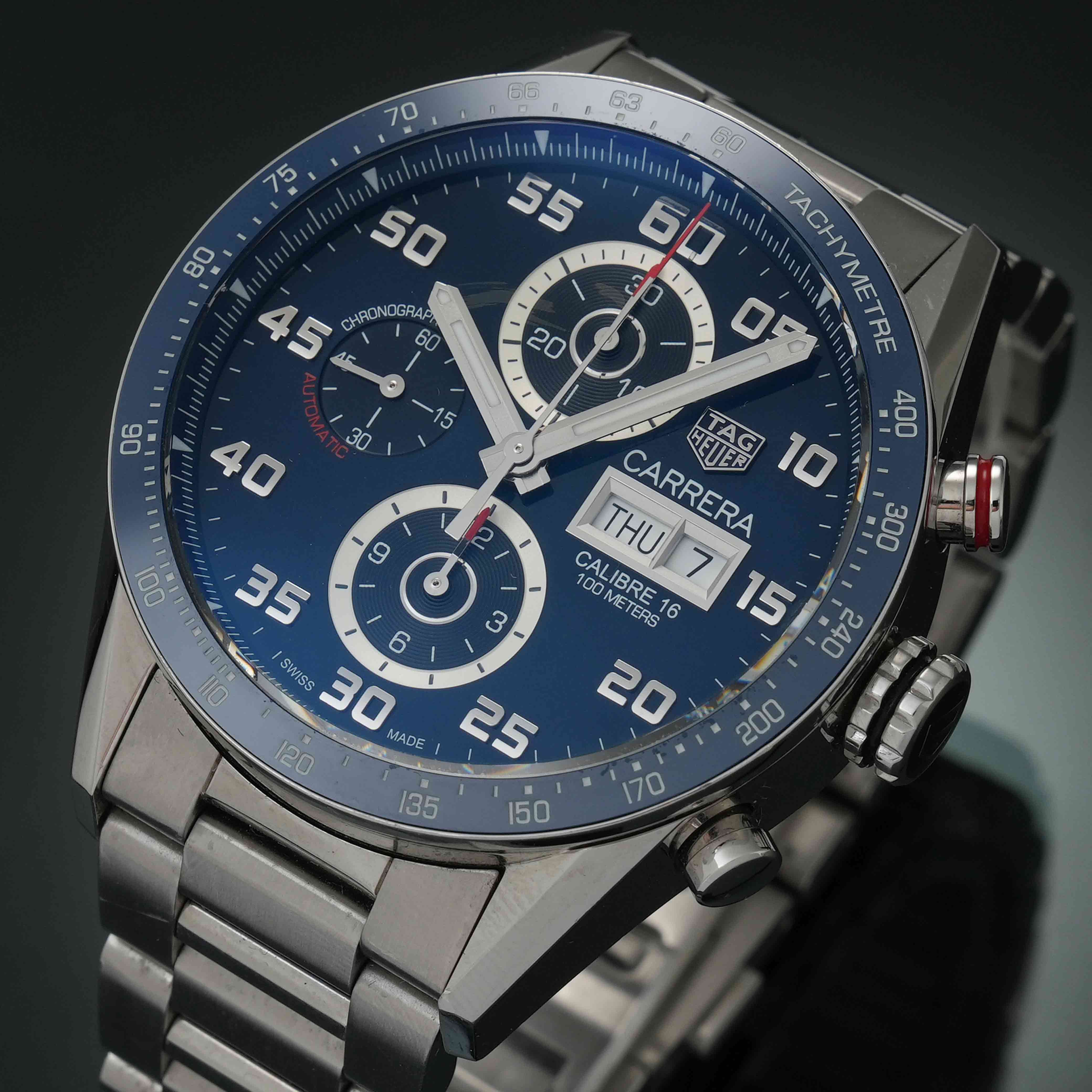 TAG Heuer(USED)태그호이어 까레라 데이데이트 CV2A1V